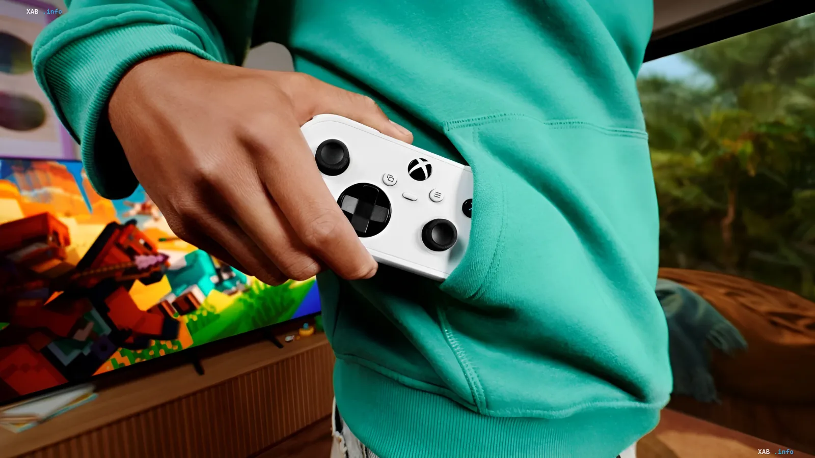 Compact black XBOX Nano Controller gamepad