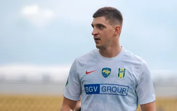 Филипп Будковский в футболке украинского клуба
