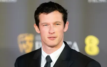 Callum Turner in the Louis Vuitton Trunk Edition SS27 men's campaign
