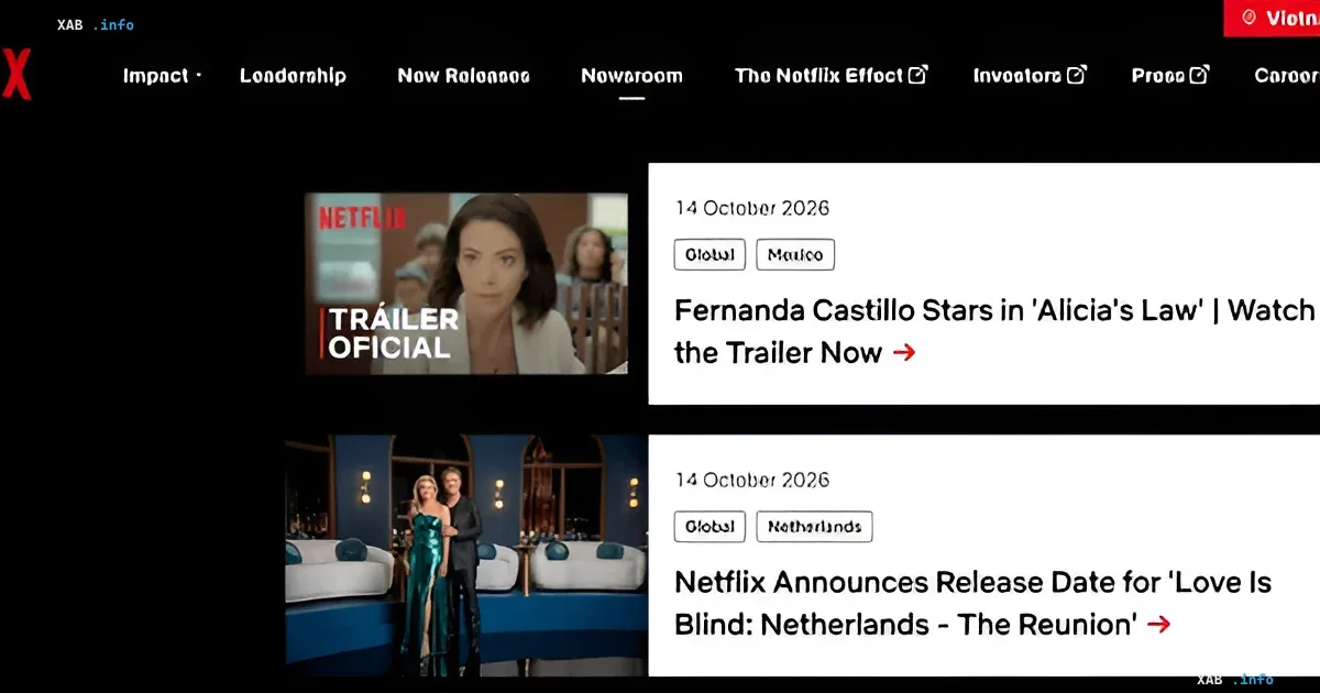 Netflix Logo und Streaming-Schnittstelle auf einem Monitorbildschirm