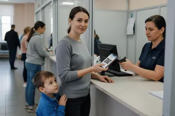 Смартфон із цифровим свідоцтвом про народження в месенджері Max