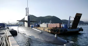 Atom-U-Boot auf offener See