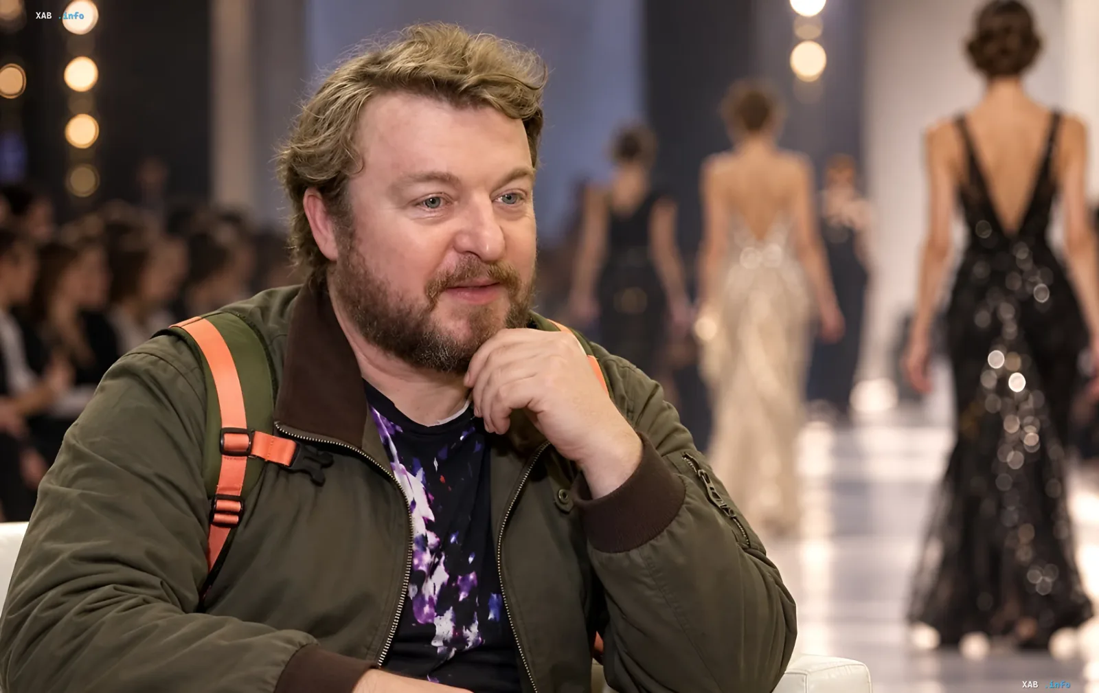 Украинский дизайнер Алексей Залевский на модном показе рассказывает о здоровье и планах