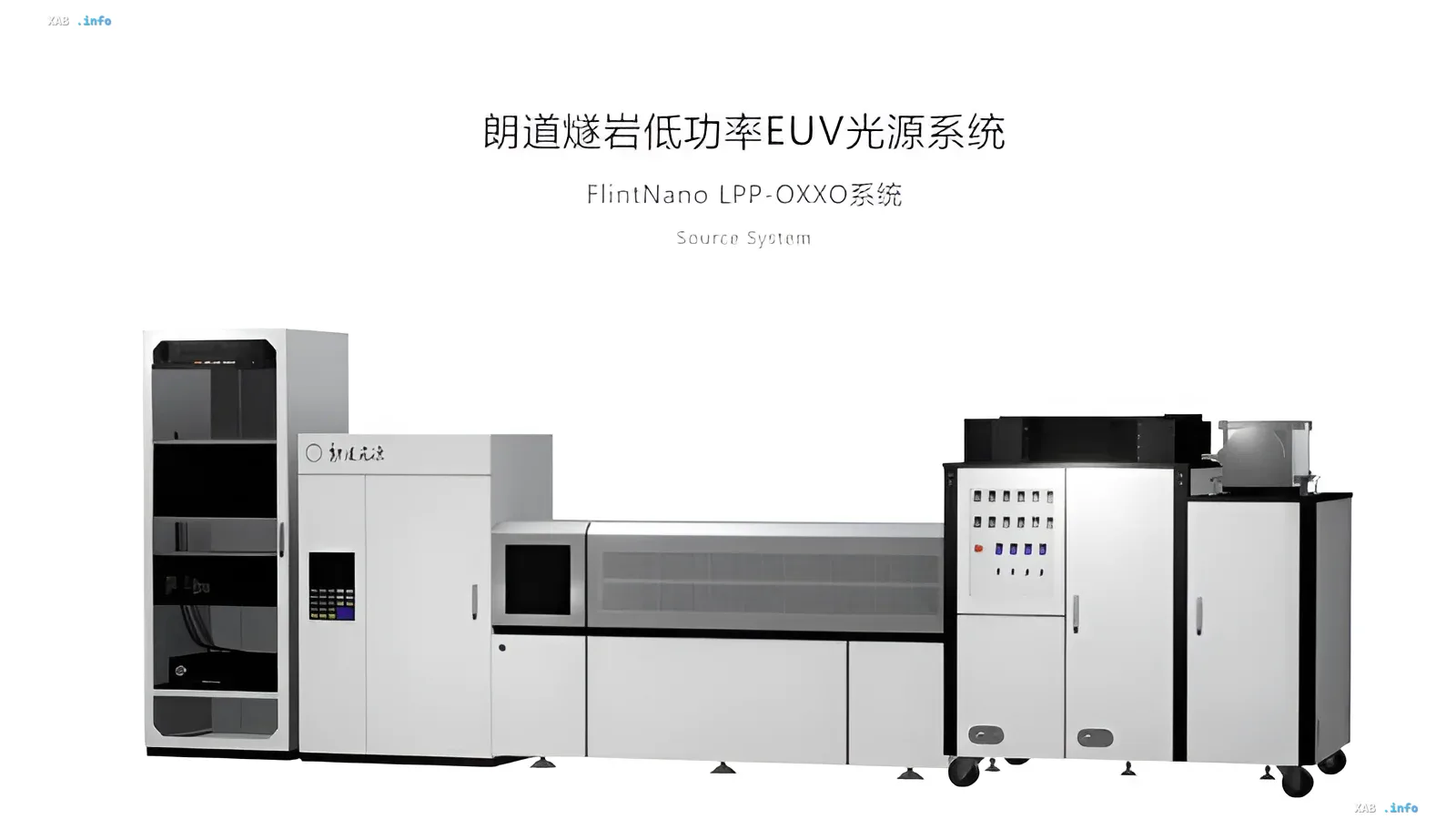 FlintNano LPP-OXXO EUV source prototype by Langdao Silex on display