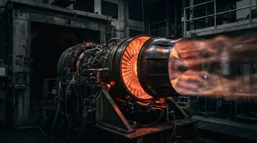 Testing of a heat-resistant alloy in a laboratory furnace at extremely high temperatures