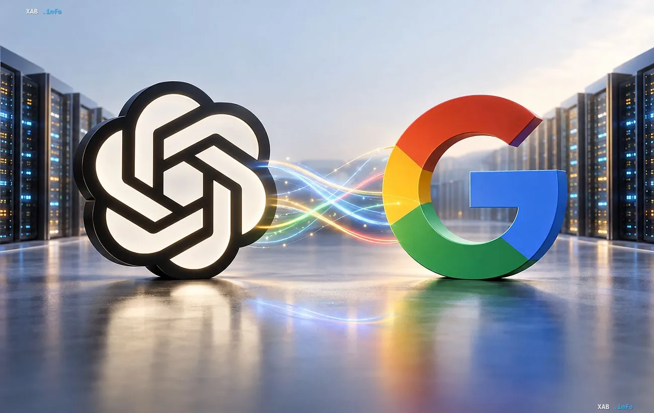 Интеграция искусственного интеллекта OpenAI и облачной платформы Google Cloud в современном дата-центре