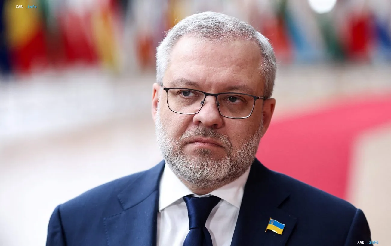 Der ehemalige ukrainische Energieminister Herman Haluschtschenko in offizieller Umgebung