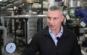 Мер Києва Віталій Кличко під час інспекції технічного стану міської інфраструктури та котелень