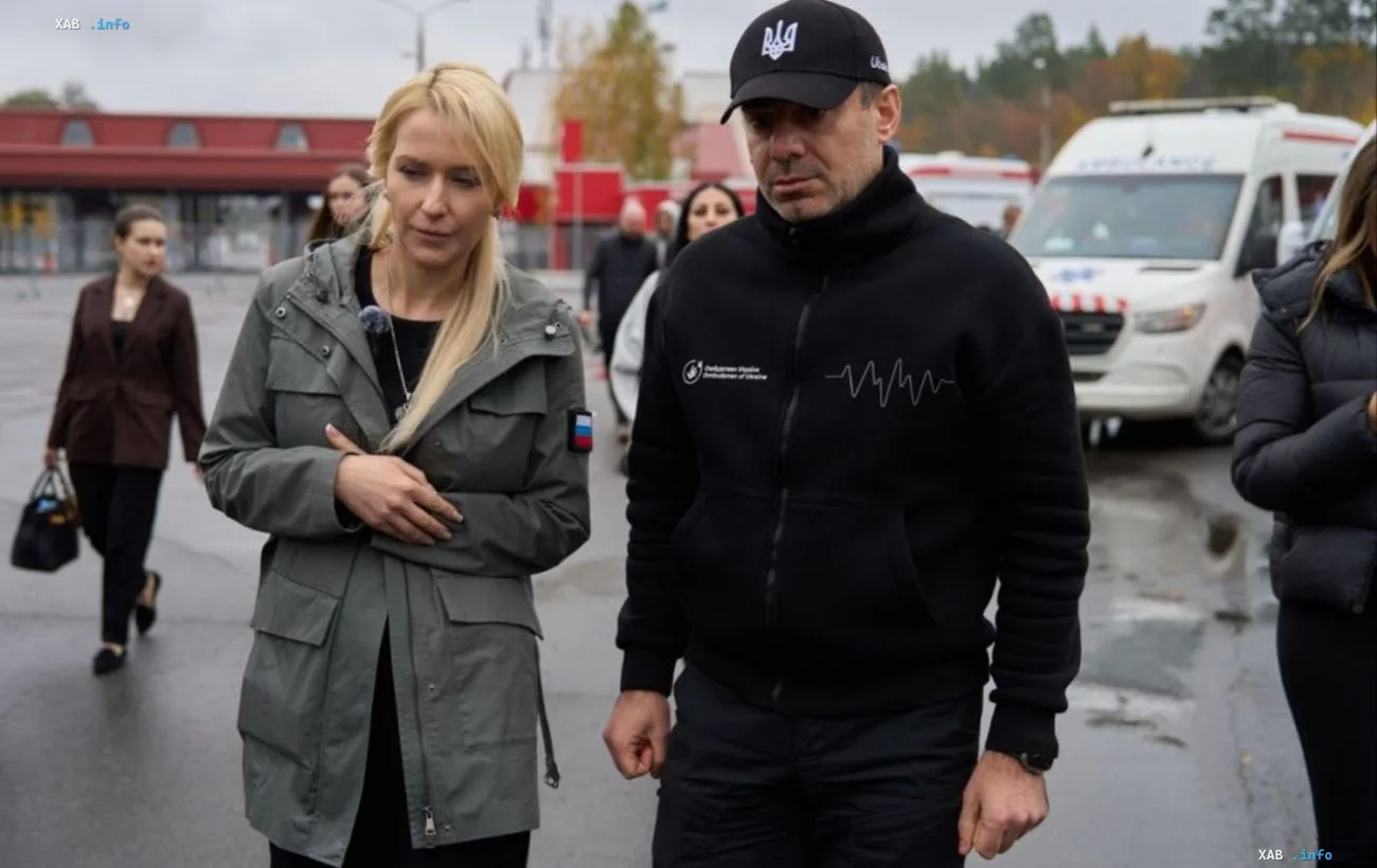 Уполномоченный по правам человека Дмитрий Лубинец во время рабочей поездки и обсуждения гуманитарных вопросов