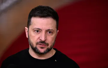 Президент України Володимир Зеленський під час офіційного виступу