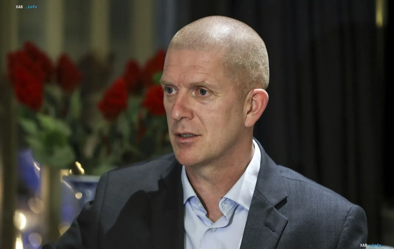 Der estnische Verteidigungsminister Martin Herem bei einem Treffen zur Besprechung von Verteidigungsfragen