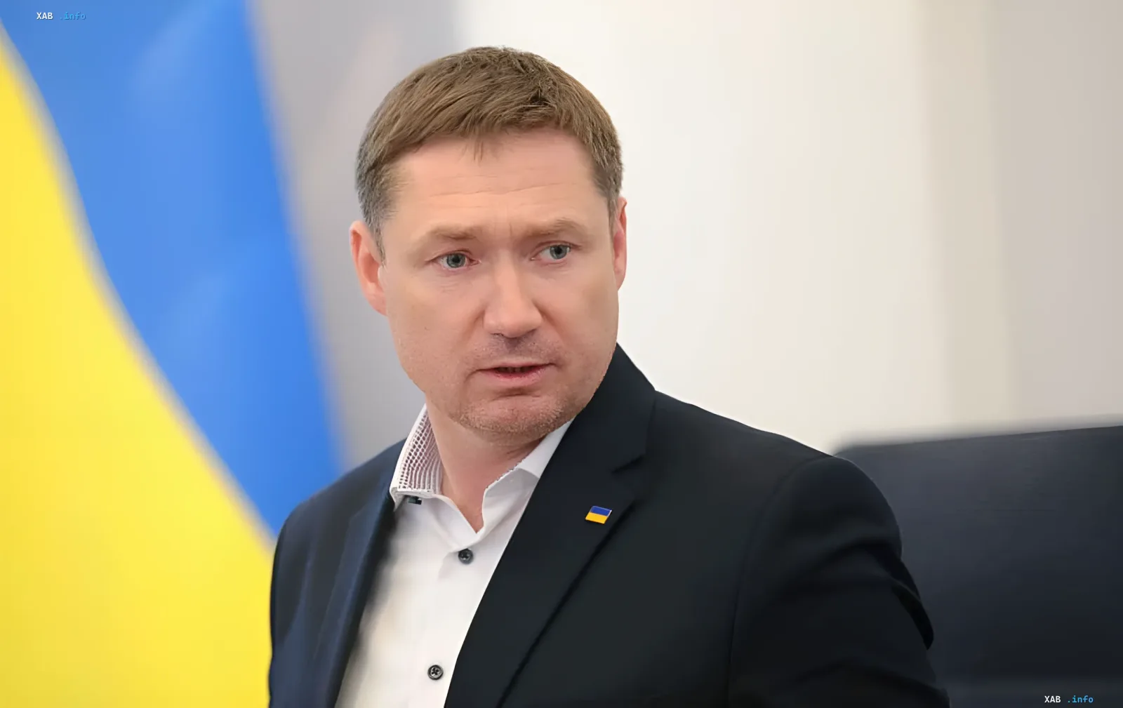 Максим Козицкий, глава Львовской областной военной администрации, на официальном мероприятии.