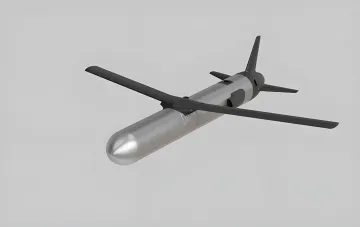 3D-модель современной крылатой ракеты «Рута» серийного производства компании Destinus